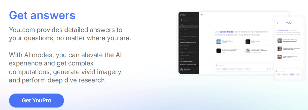 YouChat is a versatile AI writing assistant that simplifies content creation. Its user-friendly interface lets you start writing quickly.