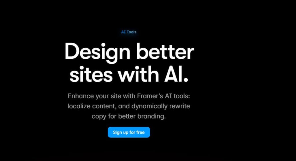 Framer is a powerful web design tool Framer is a powerful web design tool