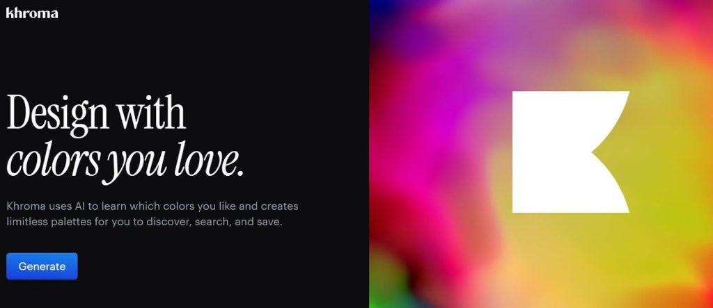Khroma is a powerful AI tool for designers to generate personalized color palettes. Khroma is a powerful AI tool for designers to generate personalized color palettes.