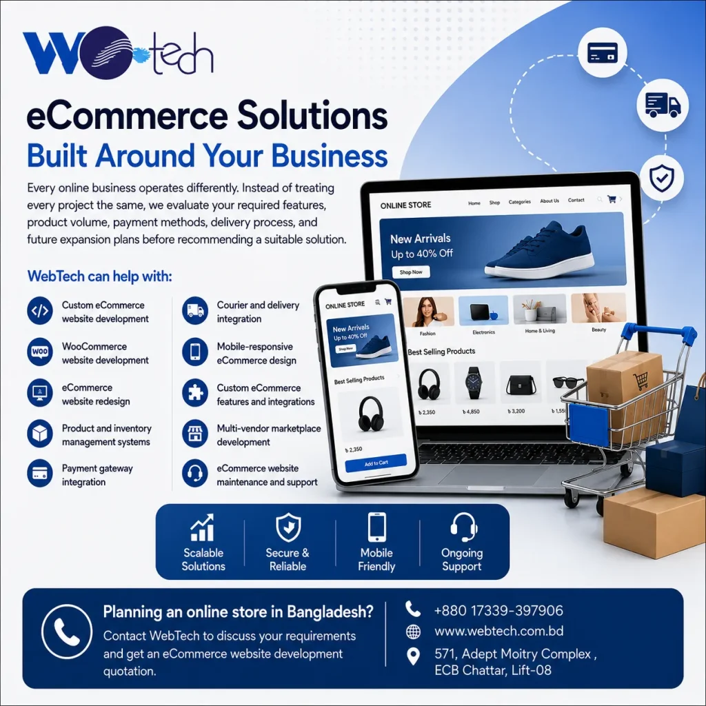 eCommerce Website Development Company in Bangladesh