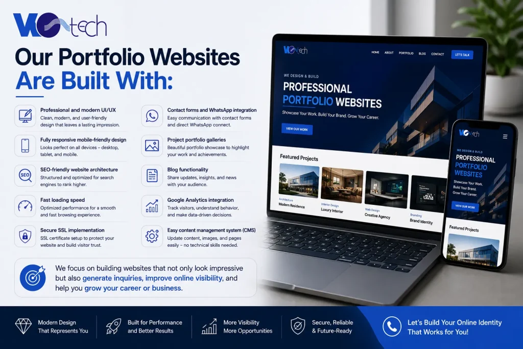 Professional Portfolio Website Development Services in Bangladesh