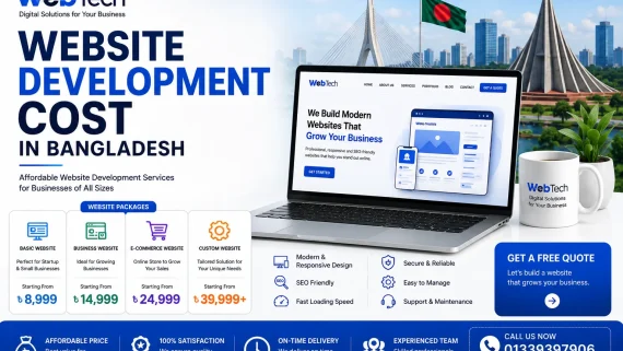 Website Development Cost in Bangladesh