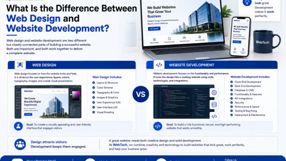 What Is the Difference Between Web Design and Website Development