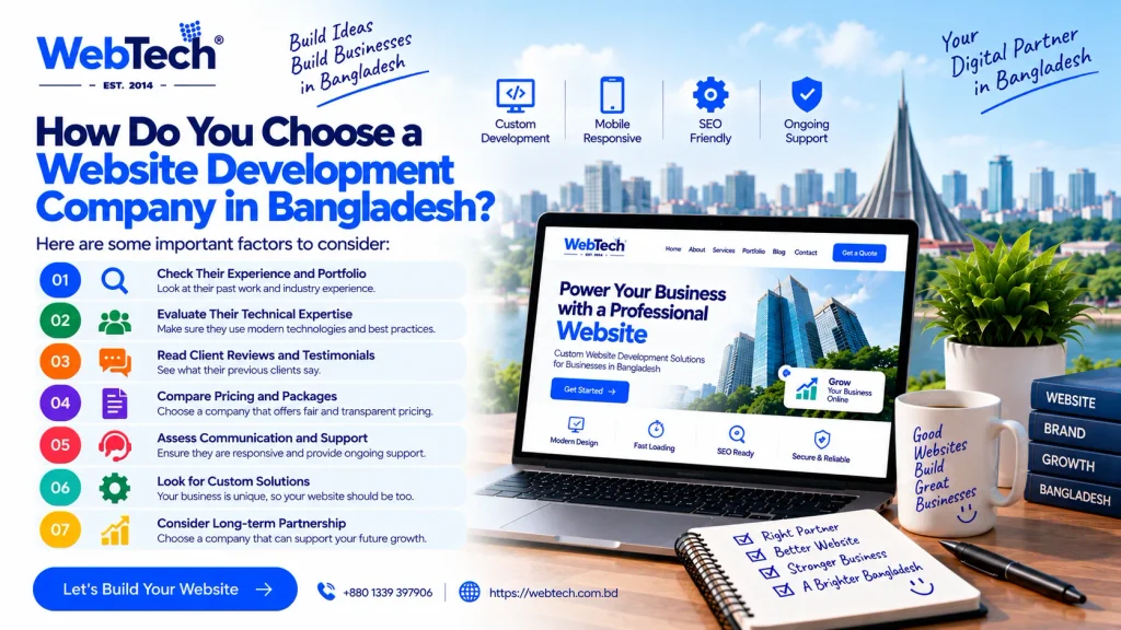 How Do You Choose a Website Development Company in Bangladesh