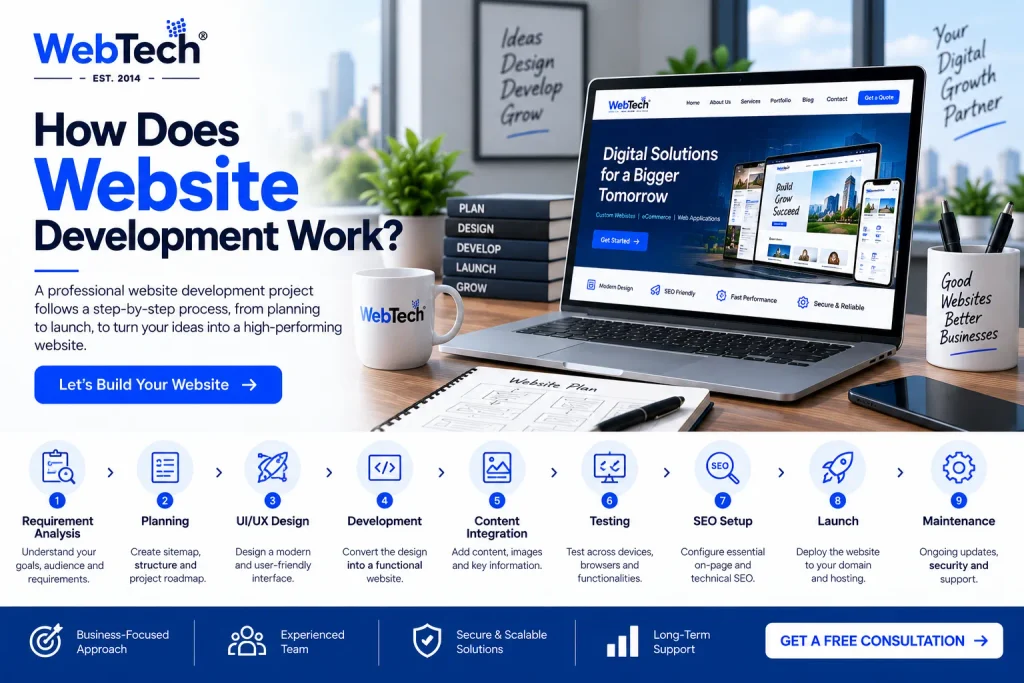 How Does Website Development Work