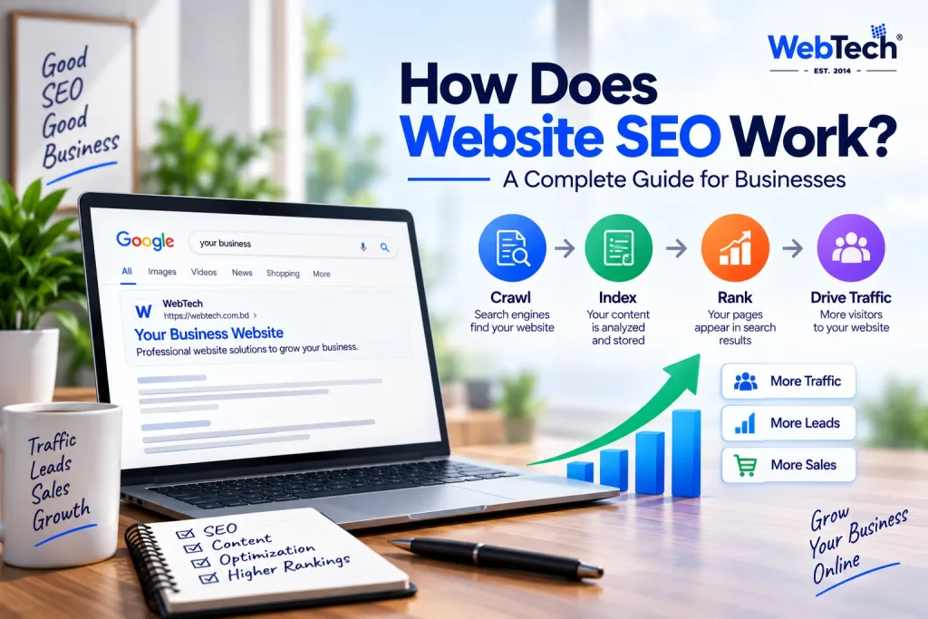How Does Website SEO Work SEO Guide for Businesses