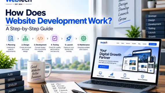 How does website development work A Step-by-Step Guide