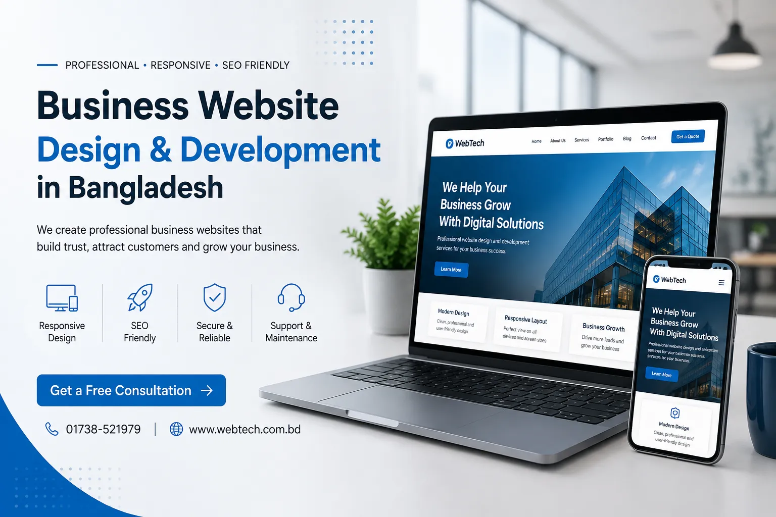 Professional Business Website for Your Company