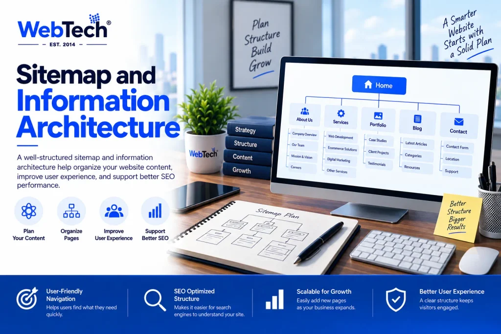 Sitemap and Information Architecture