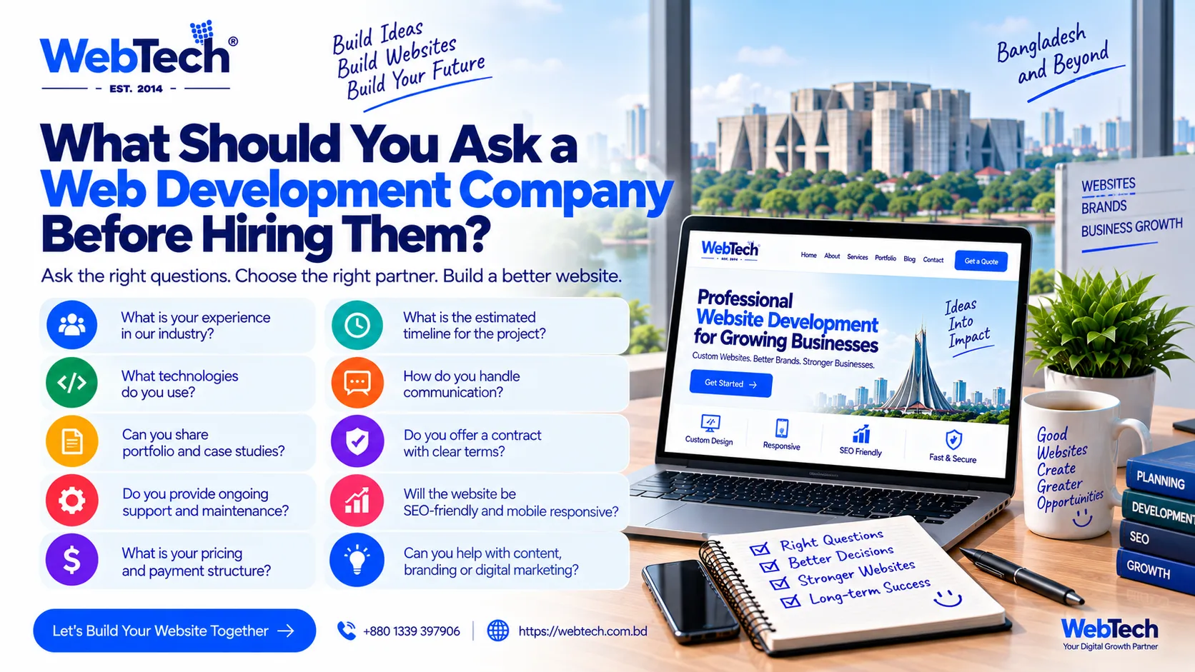 What Should You Ask a Web Development Company Before Hiring Them