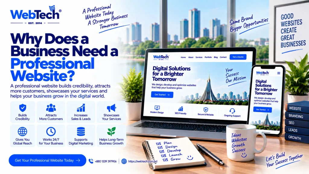 What Should a Professional Business Website Include