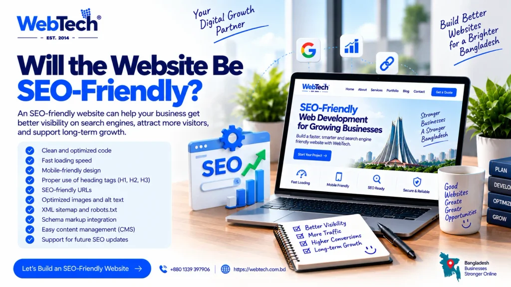 Will the Website Be SEO-Friendly