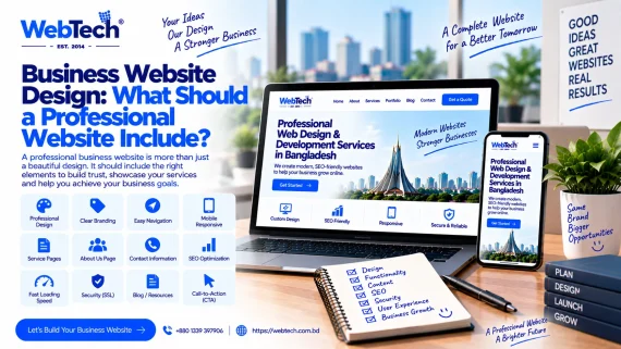 professional business website